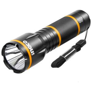 Linterna De Aluminio Led Pilas 3Aaa Negro 250Lm 160M Ingco