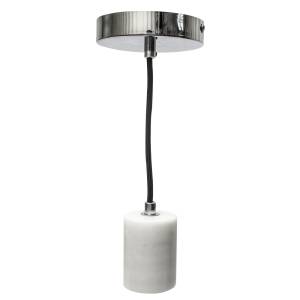 Luminario decorativo colgante Ankara marmol blanco Aksi