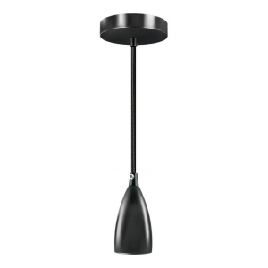 [281159ZN] Luminario decorativo colgante Classique negro perla mate Aksi