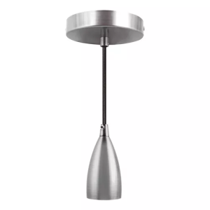 Luminario decorativo colgante Classique plata brillante Aksi