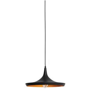 Luminario Decorativo Colgante Negro/Oro 5009 Adir