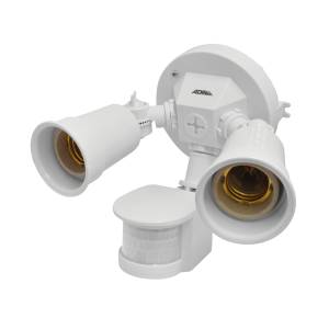 [1094 / 46480] Luminario intemperie 300w con sensor de movimiento blanco 1094 Adir