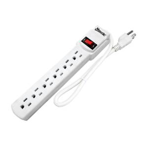 Multicontacto con cable 30cm 06 contactos con indicador Mavrik