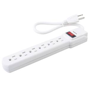 [232632ZN] Multicontacto con cable 50cm 06 contactos con indicador Surtek