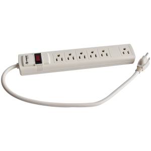 Multicontacto con cable 50cm 06 contactos con indicador Vianti