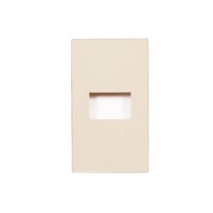 Placa 1 vent blanco Zurich PA1201B Igoto