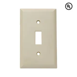 [832ZN] Placa 1 vent marfil p/apag vertical 2134V Eagle