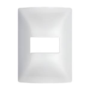 [QZ4803M1BN] Placa 1 ventana blanco merida Q MX Bticino