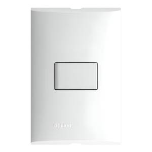 [212325ZN] Placa 1 ventana con apagador escalera blanco Forza Bticino