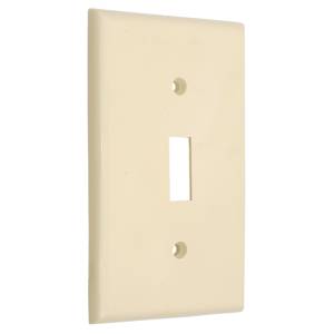 [PLA-020 / 46415] Placa 1 ventana marfil Americano para apagador Kley
