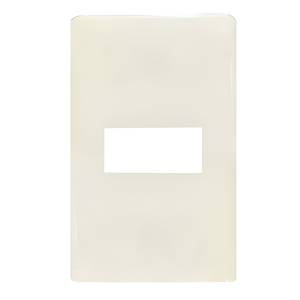 Placa 1 ventana marfil Tradizione