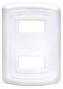 Placa 2 ventanas blanco Toscana Montana