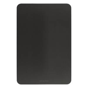 [JA4803M0JBQ] Placa Ciega Negro Mate Q Go Bticino
