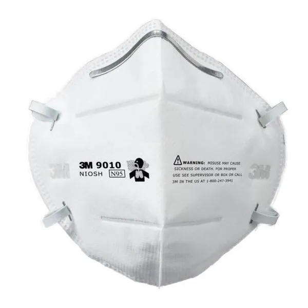 Respirador 3M 9010 N95 Plegable y Desechable
