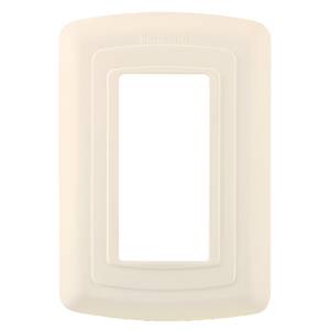[1438] Placa Para Contacto Duplex Marfil Toscana Montana
