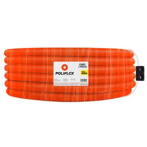Poliducto Corrugado Econoducto Sin Guia 025Mm 1 050Mt Poliflex