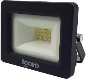 Reflector LED ultradelgado 10w LDD negro REF010 Igoto
