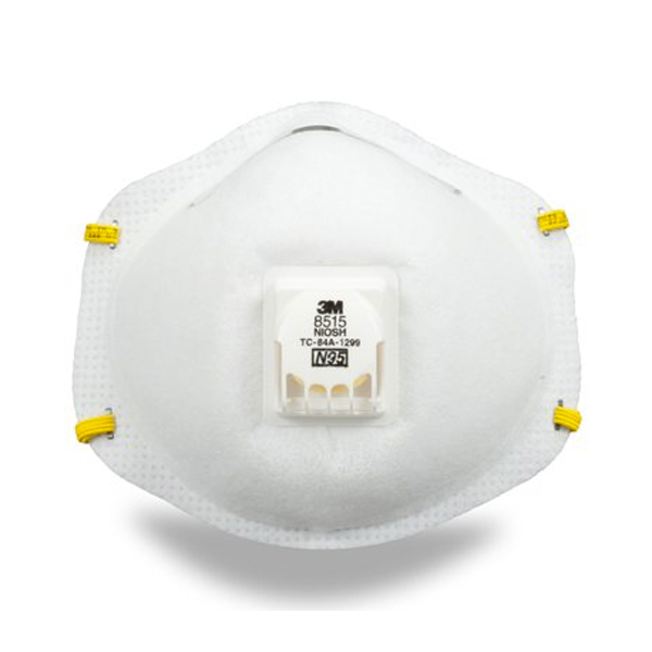 Respirador Desechable 3M-8515 Con Válvula Cool Flow