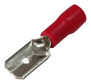 [TCA151] Terminal Macho Calibre 22-16 Awg Roja Con 100Pz Igesa