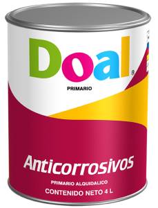 [270500105] Anticorrosivo Mt-72 Rojo Oxido 4.0L Doal