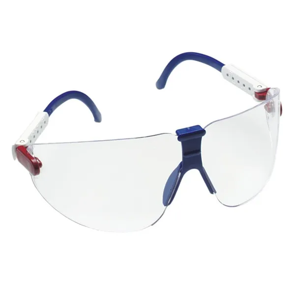 [MM-15258] Lente Lexa con Patillas en Rojo/Blanco/Azul y Tinte Claro