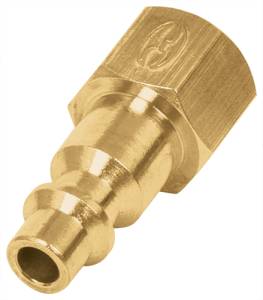 Conector rapido hembra laton cuerda 1/4" Truper