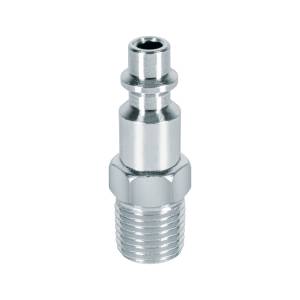 [27023] Conector rapido macho acero cuerda 1/4" Pretul