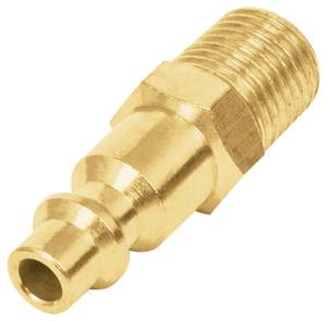[19083] Conector Rapido Macho Laton Cuerda 1/4 Truper