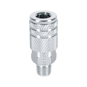 Cople acero cuerda 1/4" macho Pretul