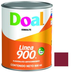 Esmalte linea 0900 914 rojo oxido 0.5l Doal