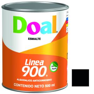 [6744ZN] Esmalte linea 0900 917 negro 0.5l Doal
