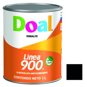 Esmalte Linea 0900 917 Negro 1.0L Doal
