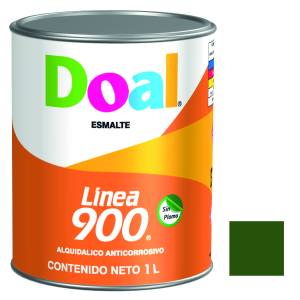 [6759ZN] Esmalte Linea 0900 922 Verde Yerba 1.0L Doal