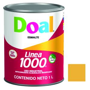 Esmalte linea 1000 1015 amarillo cromo 1.0l Doal