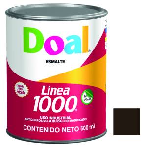 [202001603] Esmalte linea 1000 1016 cafe obscuro 0.5l Doal