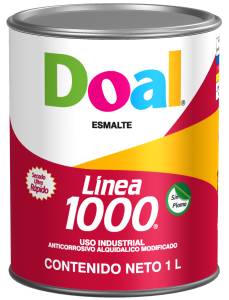 Esmalte linea 1000 1020 blanco 1.0l Doal