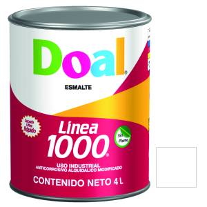 [202002005] Esmalte linea 1000 1020 blanco 4.0l Doal