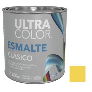 [214872ZN] Esmalte linea clasica amarillo 0.25l ultracolor