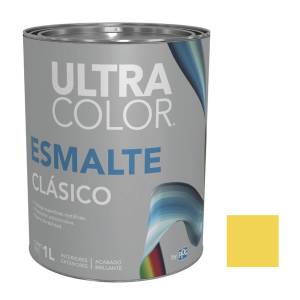 [214866ZN] Esmalte linea clasica amarillo 1.0l ultracolor