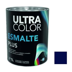 Esmalte linea plus azul marino 1.0l ultracolor