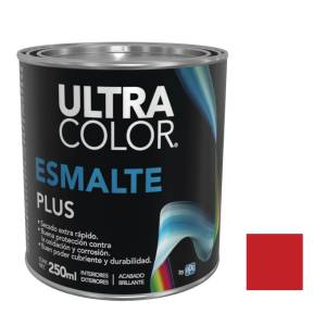 Esmalte linea plus rojo 0.25l ultracolor