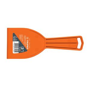 [14444] Espatula flexible plastica 075mm 3" mango de plastico Truper