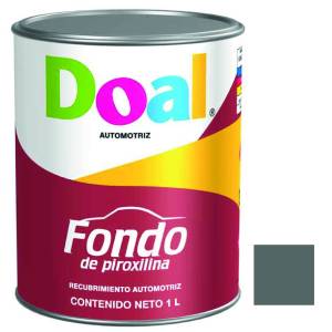 Fondo automotriz gris 1.0 lt Doal