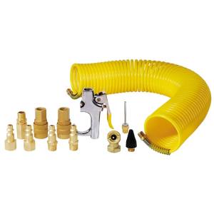 [232850ZN] Juego 14 accesorios neumaticos (limpieza) Surtek