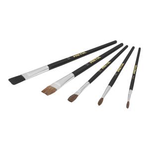 [24740] Juego De Pinceles Con Cerda Natural 5 Con Piezas Pretul