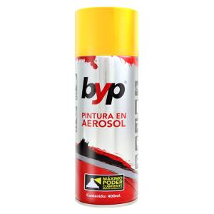 Pintura en aerosol 400ml amarillo canario ACA BYP