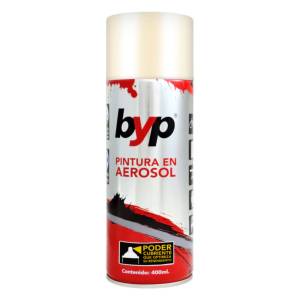 Pintura en aerosol 400ml blanco ostion BYP