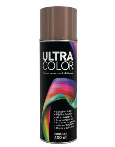 Pintura En Aerosol 400Ml Cafe Ultracolor