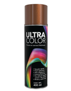 Pintura En Aerosol 400Ml Cobre Ultracolor