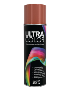 Pintura En Aerosol 400Ml Rojo Oxido Ultracolor